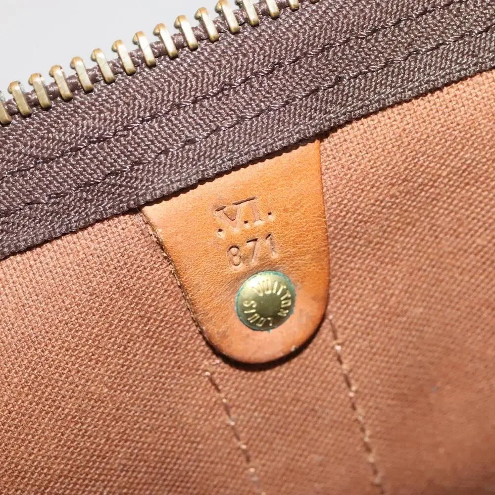 LOUIS VUITTON Monogram Keepall 55 Boston Bag M41424